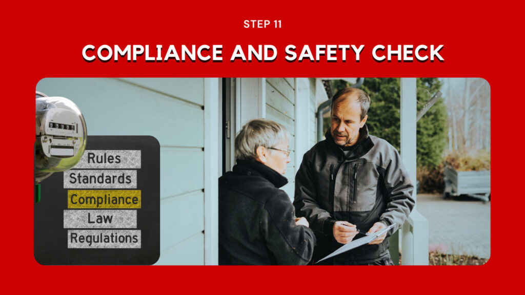 Step #11. Compliance and Safety Check
