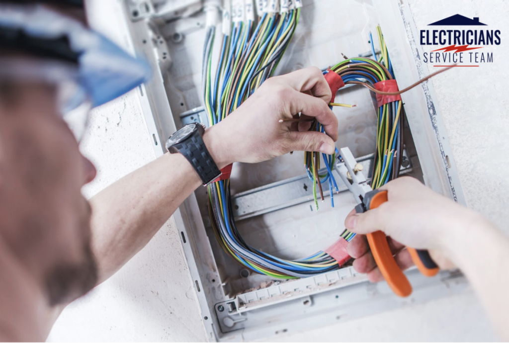 Aluminum wiring found in a residential home posing a serious fire hazard