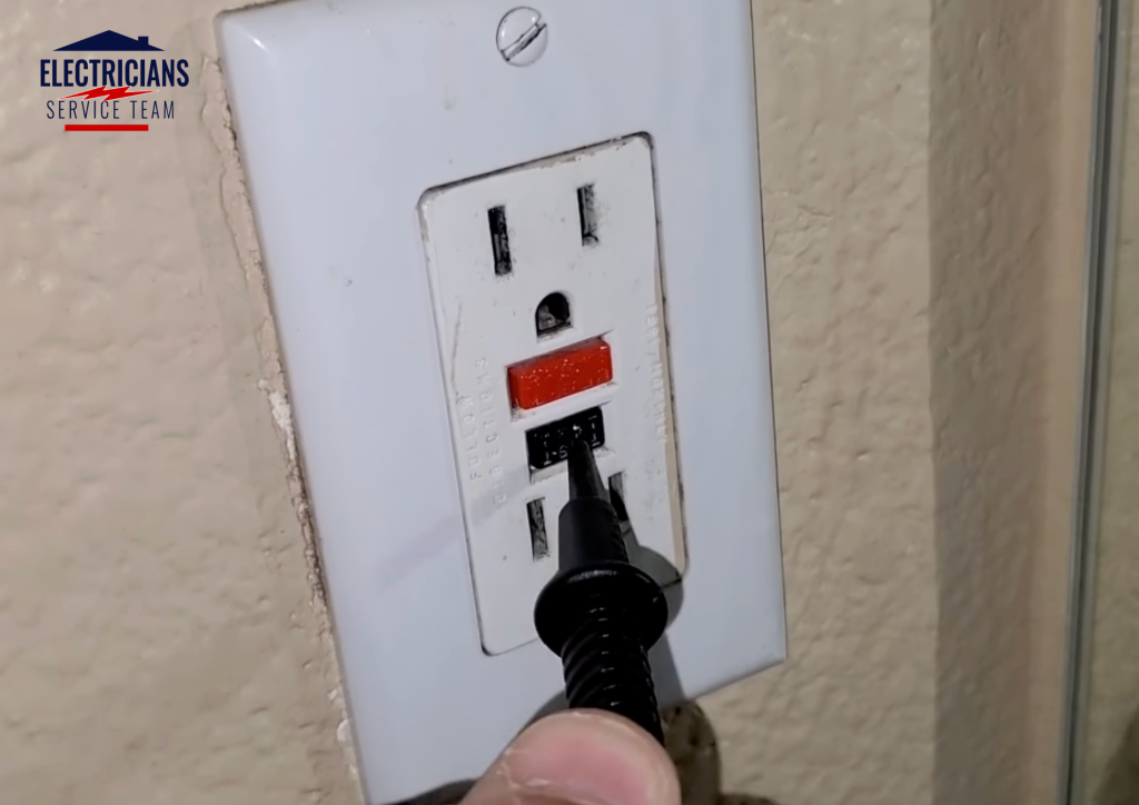 how to reset GFCI outlet to restore power