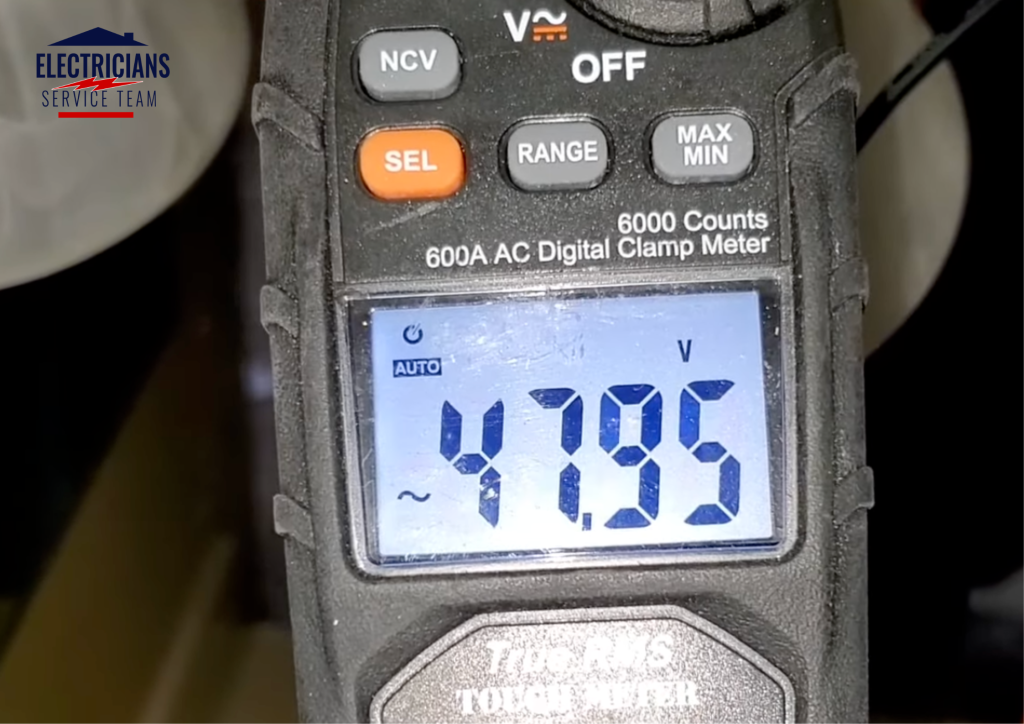 Test for Voltage at the Light Fixture