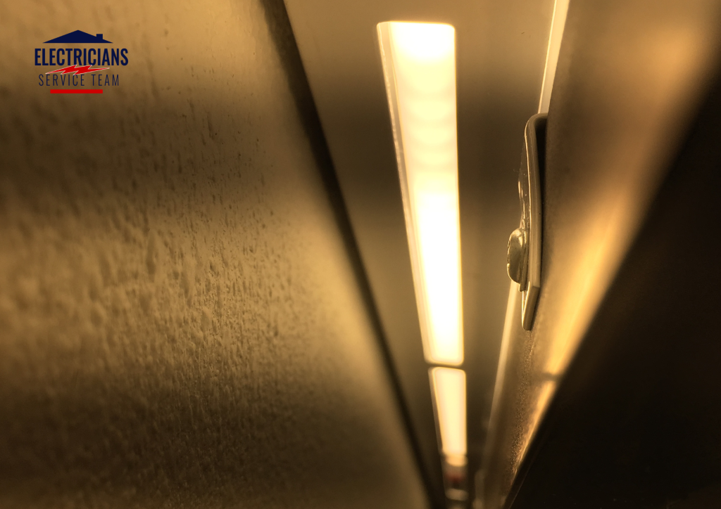 Flickering lights inside a home caused by outdated electrical wiring